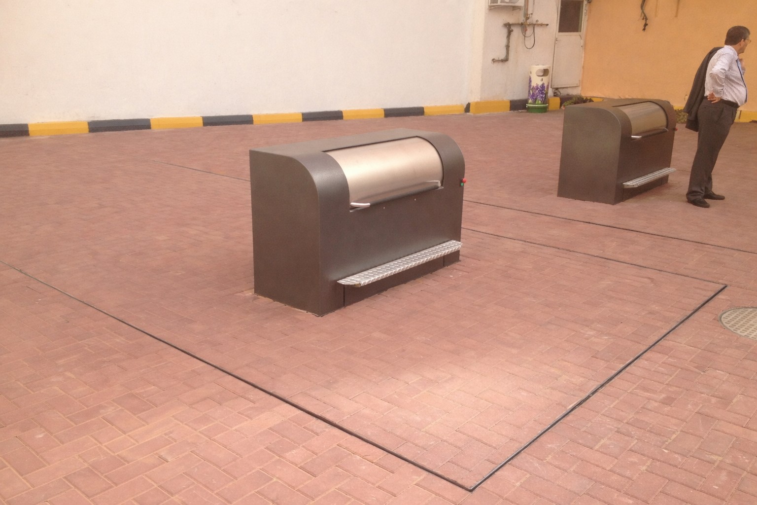 HABA MEGA underground waste compactor - the invisible giant